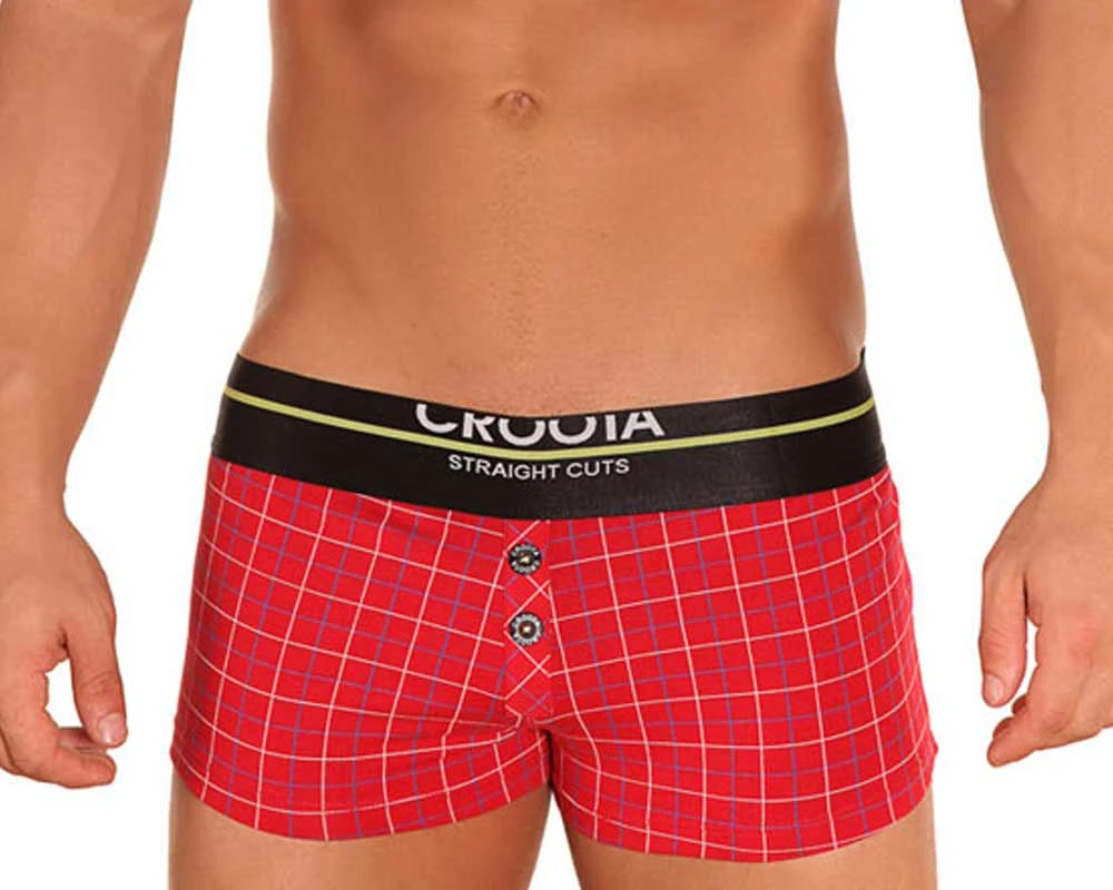 Underwear Croota SC03 Wine Straight Cut Boxer 3 Underwear Croota SC03 Wine Straight Cut Boxer