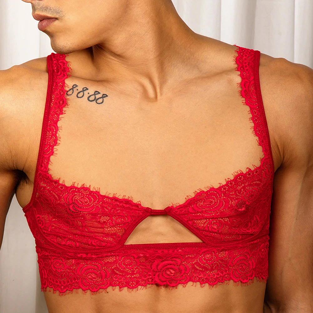 Secret Male SMA013 Low Cut Bra 3 Secret Male SMA013 Low Cut Bra