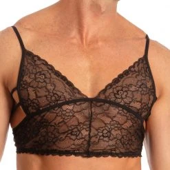 Secret Male SMA018 Lacey Crop Top What's New