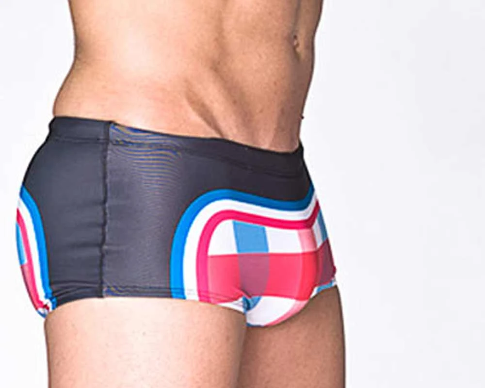 Skmpeez SS12SQCCL Country Clubz Squarez Fuchsia Swimwear 3 Skmpeez SS12SQCCL Country Clubz Squarez Fuchsia Swimwear