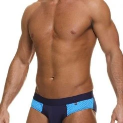 Tulio EM937 Mesh Side Panel Swim Brief 8 Tulio EM937 Mesh Side Panel Swim Brief