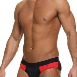 Tulio EM937 Mesh Side Panel Swim Brief 9 Tulio EM937 Mesh Side Panel Swim Brief