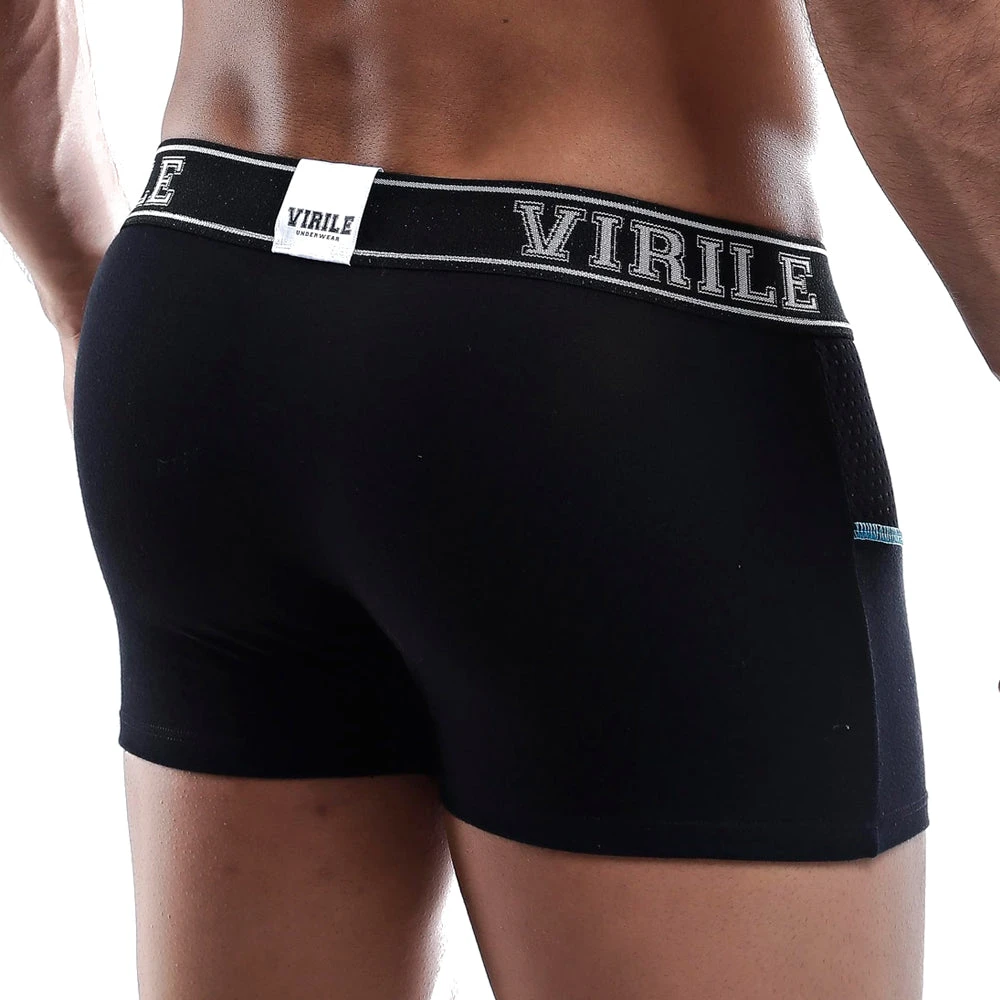 Mesh Underwear Virile VLG002 Boxer Trunk 4 Mesh Underwear Virile VLG002 Boxer Trunk