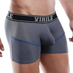 Mesh Underwear Virile VLG002 Boxer Trunk 14 Mesh Underwear Virile VLG002 Boxer Trunk