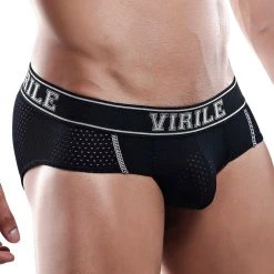 Virile VLH003 Brief Mesh Underwear 15 Virile VLH003 Brief Mesh Underwear