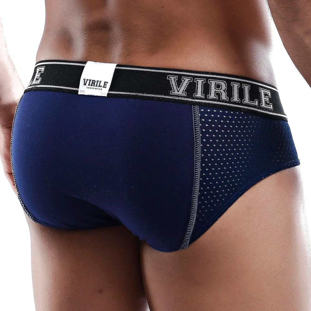 Virile VLH003 Brief Mesh Underwear 4 Virile VLH003 Brief Mesh Underwear