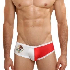 Mensuas MN0826 Mexico Flag Boxer Brief