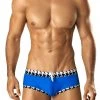 Vuthy 289 Royal Blue With Black Hound Swim Brief
