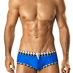 Vuthy 289 Royal Blue With Black Hound Swim Brief