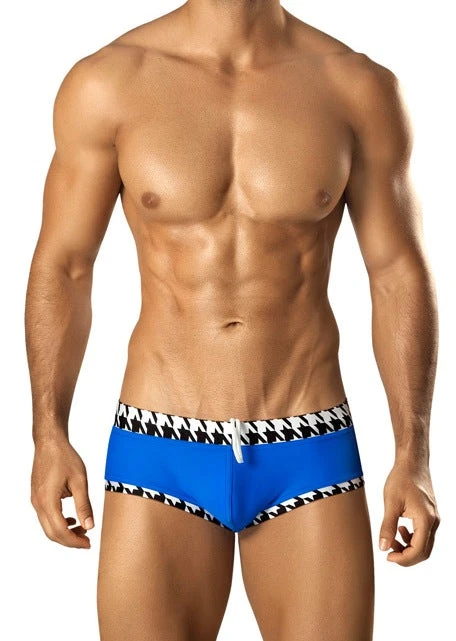 Vuthy 289 Royal Blue With Black Hound Swim Brief 3 Vuthy 289 Royal Blue With Black Hound Swim Brief