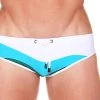 Marcuse M007GR Wave Swim Brief Green